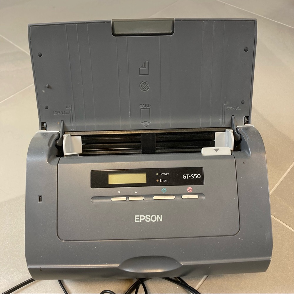 Epson WorkForce Pro GT-S50 Sheetfed Scanner.